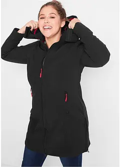 Softshellkåpe, vannavvisende, bonprix