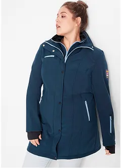 Softshell-jakke med stretch, 2-i-1 look, bonprix