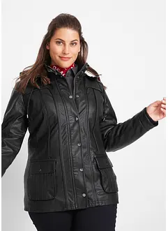 Jakke i imitert skinn, bonprix