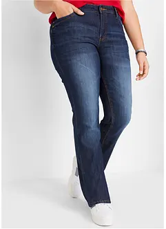 Komfortabel jeans med stretch, Bootcut, bonprix