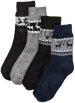 Termosokker unisex (4-pack), bonprix