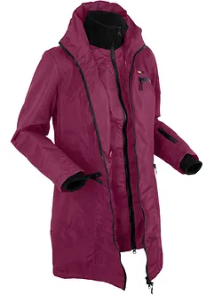 Funksjons-outdoor-overgangskåpe med hette, 2-i-1 look, vanntett, bonprix