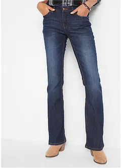 Komfortabel jeans med stretch, Bootcut, bonprix