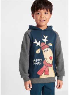 Sweatshirt med hette, gutt, bpc bonprix collection