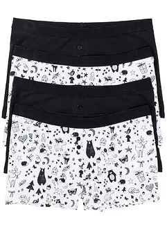 Boxer for dame (4-pack), bonprix