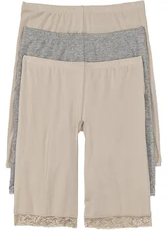 Lang dameboxer med blonde (3-pack), bonprix
