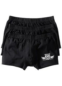 Boksershorts i ettersittende modell (3-pack), bonprix