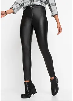 High Waist-bukse i skinnimitasjon, bonprix