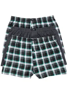 Boxershorts i jersey, ledig passform (3-pack), bonprix