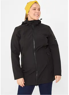 Softshell-parkas, vannavvisende, bonprix