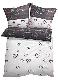 Sengesett med hjerter, bpc living bonprix collection