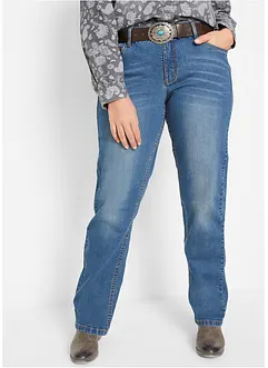 Straight-jeans Mid Waist, Stretch, bonprix