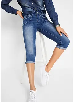 Straight-jeans Mid Waist, Cropped, bonprix