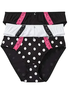 Truse med økologisk bomull (3-pack), bonprix