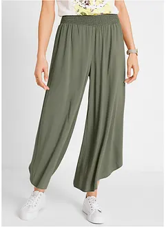 Legglang culotte av bærekraftig viskose, bonprix