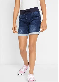 Sweatjeans-shorts til jente, bonprix