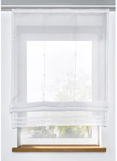 Transparent liftgardin ensfarget, bonprix