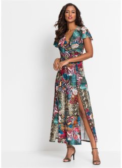 Lang kjole med raffinert print, BODYFLIRT boutique