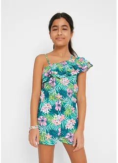 One shoulder-jumpsuit i økologisk bomull, bonprix