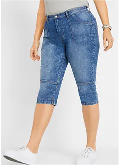 Stretch-Capri-Jeans, bonprix