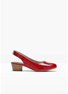 Slingback-pumps fra Jana med behagelig bredde, Jana