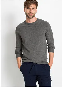 Finstrikket genser (2-pack) av 100%  bomull, bonprix