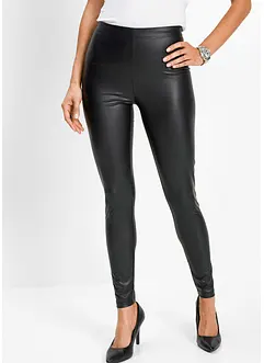 Trendy leggings i imitert skinn, bonprix