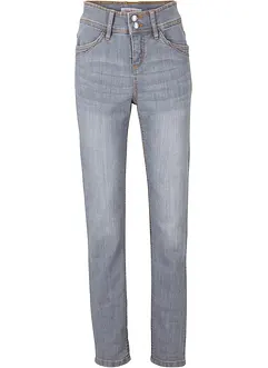 High Waist-jeans i komfortabel modell med stretch, Slim, bonprix