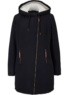Jakke med teddypels, fôret, bonprix