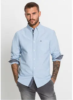 Langermet Oxford-skjorte i 100% bomull, Regular Fit, bonprix