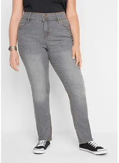 High Waist-jeans i komfortabel modell med stretch, Slim, bonprix