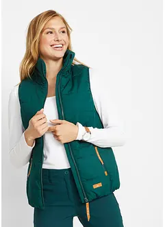 Outdoor-vest med ståkrage, bonprix