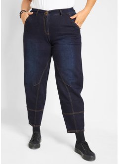 Jeans med ekstra vide ben og elastisk linning, bpc bonprix collection