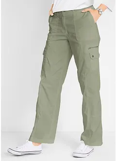 Cargo-jeans, Mid Waist, lang, bonprix