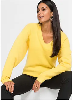 Oversized strikkegenser, bonprix