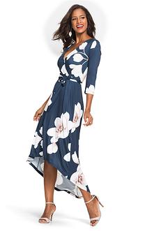 High-low-kjole med knytebelte, BODYFLIRT boutique