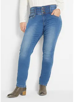 Slim Fit-jeans High Waist, Shaping, bonprix