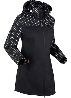 Vannavvisende softshelljakke, smal passform, bonprix