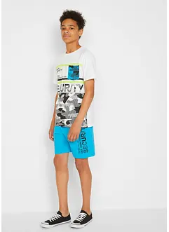 Topp og shorts i økologisk bomull (2-delt sett), bonprix