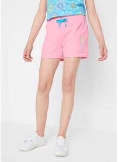 Shorts til jente, av økologisk bomull (2-pack), bpc bonprix collection