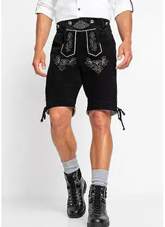 Kort skinnbukse i tyrolerstil, bonprix