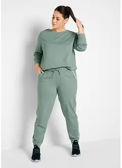 Joggedress i bomull (2-delt sett), bonprix