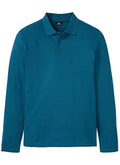 Piqué-poloshirt, lang arm, bonprix