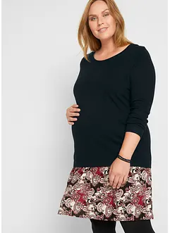 Strikket mammakjole/ammekjole med 2 i 1-look, bonprix