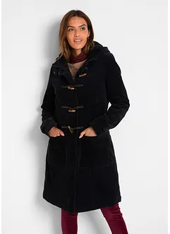 Fôret duffelcoat i kordfløyel, bonprix