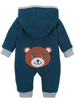 Jumpsuit i fleece for baby, bonprix