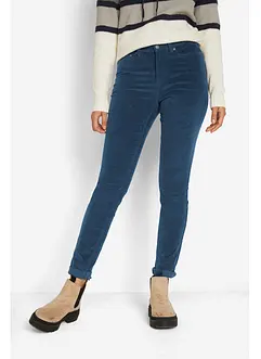 Cordbukse med stretch, Skinny, bonprix