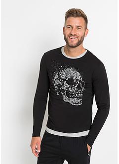 Langermet topp, Slim Fit, RAINBOW