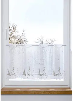 Gardinkappe med julebroderi, bonprix