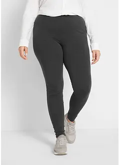 Stretch-leggings med økologisk bomull (2-pack), bonprix
